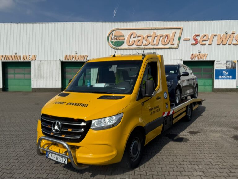 holowanie pojazdów andrychów